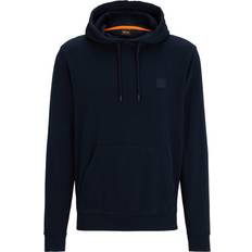 HUGO BOSS Wetalk Hooded Sweatshirt with Logo Patch - Dark Blue