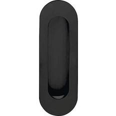Porte Scorrevoli Schiebetürmuschel 4476 VA 120 mm 40 mm Schwarz Porta Scorrevole S 9000-N (x)