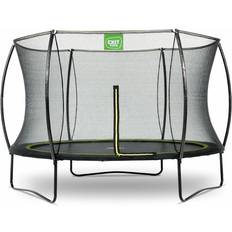 Gröna Studsmattor Exit Toys Silhouette Trampoline 305cm + Safety Net