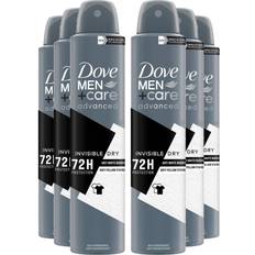 Dove Deodorants Dove Anti-Perspirant Men+Care Advanced Invisible Dry 72H Protection Deo, 200Ml, 6