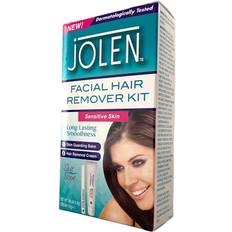 Jolen facial hair removal kit sensitive skin lasting