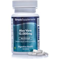 Comprimés Santé intestinale Simply Supplements Aloe-Vera-12000 mg