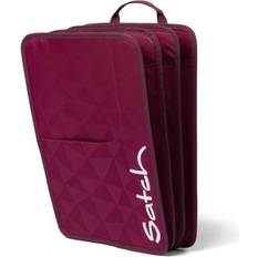 Rot Federtaschen Satch Heftebox TripleFlex Bordeaux