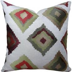 Plutus PB11161-2424-DP Red Complete Decoration Pillows Red, White, Green