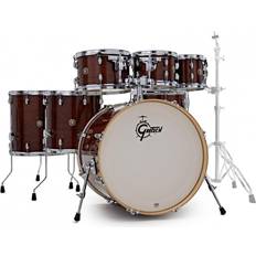 Gretsch Drum Kits Gretsch Catalina Maple 22'' 7pc Shell Pack, Walnut Glaze