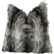 Acrylic Complete Decoration Pillows Plutus PB16469-2020-DP Ash Double Sided Complete Decoration Pillows Black (50.8x50.8cm)