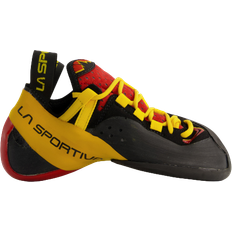 Laced - Unisex Climbing Shoes La Sportiva Genius - Red/Yellow