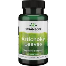 Swanson Mavesundhed Swanson Artiskokblade Cynara Scolymus 500 mg 60 Kapsler 60 stk