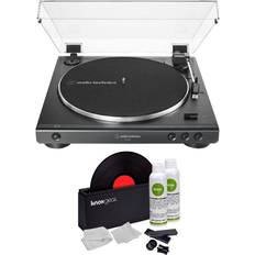 Audio technica at lp60x Technika AT-LP60X Automatic Belt-Drive Stereo Turntable with Cleaner Kit