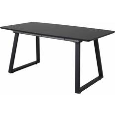 Design møbler Venture Design Inca 160 cm Svart Spisebord