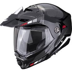 Motorcycle Helmets Scorpion ADX-2 Camino Helmet, black-red, for Men