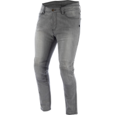 Gray Motorcycle Pants Bering Twinner Motorcycle Jeans - Grey