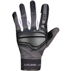 IXS Gants de Moto iXS Evo-Air, gants femmes couleur: Noir/Gris Foncé/Blanc taille: