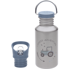 Lässig Bottle Stainless Steel 500ml Adventure Tractor