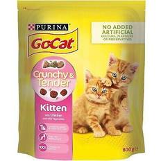 Purina kitten Purina Crunchy & Tender Kitten Dry Cat Food Chicken & Veg 800g