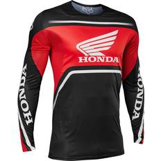 Fox Flexair Honda Motocross Jersey - Black/Red