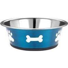 Classic 2500ml Dog Cat Pet Bowl Blue
