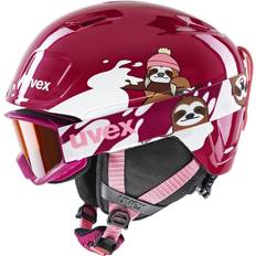 HEYYA SET Kinderskihelm blau 51-55cm