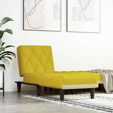 vidaXL Chaiselong velour Sofa 3 personers