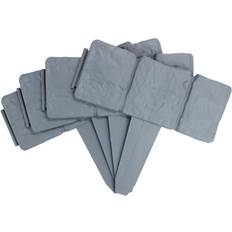 Stone edging garden Pukkr Pack of 20 Stone Effect Edging 5M