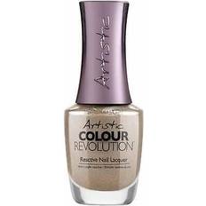 Gold Nail Polishes Artistic Colour Revolution Nail Polish Golds Serenity 15ml