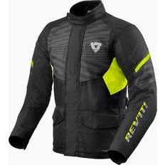 Rev'it! Duke H2O Textile Jacket - Black/Yellow