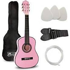 Rosa Akustikgitarren Music Alley MA-51 Classical Acoustic Guitar Kids Guitar and Junior Guitar Pink