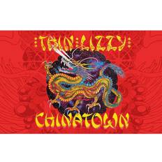 Flagga Thin Lizzy Chinatown Poster