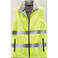 Gilets de Travail Warnweste Terrax Workwear, Gr.XXL gelb EN 20471 TERRAX