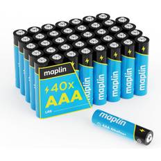 extra long life high performance alkaline aaa batteries pack of 40 l