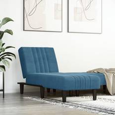 vidaXL chaiselong velour Sofa 3 personers