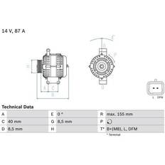 Bosch Generatoren Bosch 0 042 720