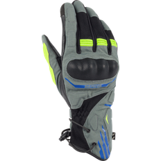 Bering Guantes de Moto Bakundu Negro-Gris-Azul-Flúor