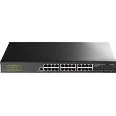 Interruptores Cudy GS2024S2 Gigabit Ethernet 24 Puertos Con 4