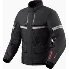 Motorcycle Jackets Rev'it! Poseidon GTX, Textiljacke Gore-Tex Schwarz