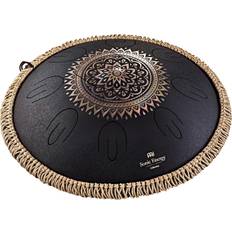 Meinl Sonic Energy Octave Steel Tongue Drum Engraved D Kurd, Black