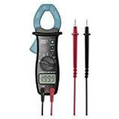 Batterien & Akkus EMOS Digitaler Zangenmultimeter mit Ledertasche und Display, AC, DC Clamp Meter, Spannungsprüfer, Volttester, Spannungstester, Multimeter mit Messspitzen und Batterien