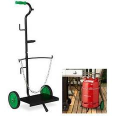 Relaxdays Gas Cylinder Dolly 5 11 kg Propane Tank Hand Cart
