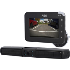 Reversing Cameras AEG Solar Powered Wireless Digital Reversing Camera RV 4.3