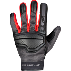 Motorcycle Gloves on sale iXS Evo-Air Motorcycle Gloves - Black/Dark Grey/Red Woman