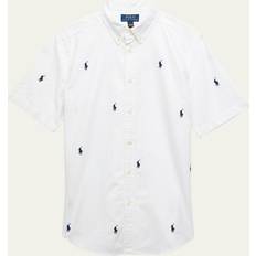 Polo Ralph Lauren Oxford Short-Sleeve Shirt White/Navy