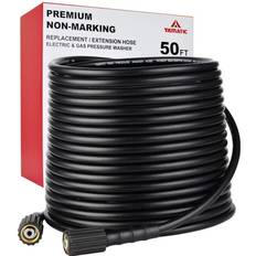 Pressure washer hose replacement Branded Kink resistant 3200 psi 1/4" 50 ft high pressure washer hose replacement