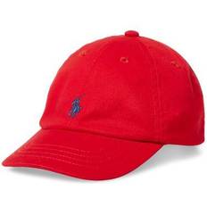 Ralph Lauren 18-24M Accessories Ralph Lauren Baby's Cotton Chino Baseball Cap - Red