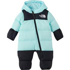 The North Face Black Snowsuits The North Face Kids Baby Blue Down 1996 Retro Nuptse Snowsuit 0-3M