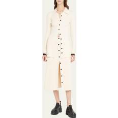 Best Cardigans Proenza Schouler Rib-Knit Cardigan CREAM