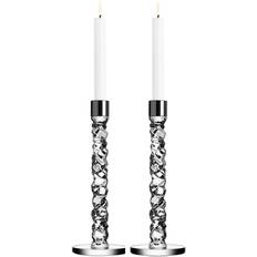 Orrefors Carat Bougeoir 11.6cm 2pcs