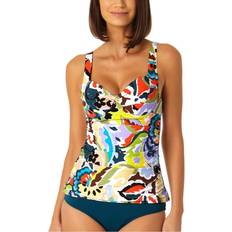 Yellow Tankinis Anne Cole Retro Twist Underwire Tankini