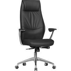Oxford kontorstol AMSTYLE Oxford Læder Sort Kontorstol