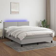 vidaXL LED-lys stof Kontinentalseng