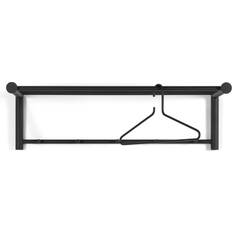 Zwart Hoedenplanken Spinder Design Kapstok Suza 3 Black